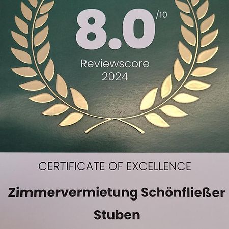 Zimmervermietung Schoenfliesser Stuben Auch Fuer Monteure Eisenhüttenstadt Eksteriør billede